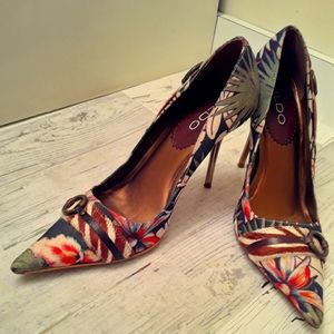 Aldo Floral Print Size 8 High Heels